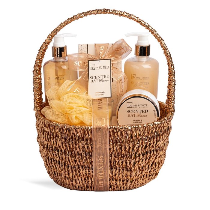  IDC Institute Scented Bath Bronze Basket 6 pcs